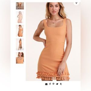 NWT Lulu’s Feel The Sunshine Dress